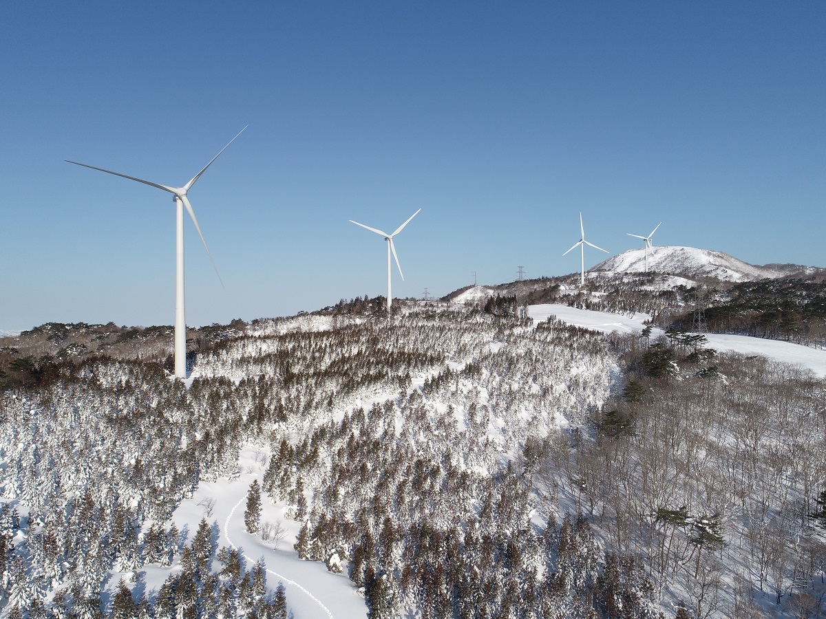 いちご米沢板谷ECO発電所 全景写真